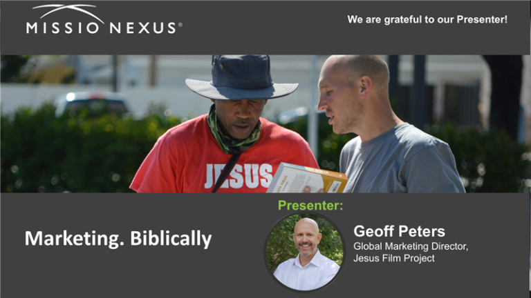 Webinar: Marketing, Biblically