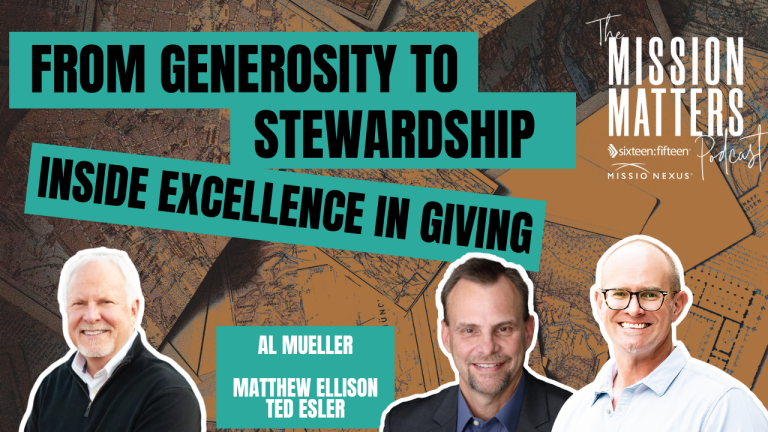 From Generosity to Stewardship: Inside Excellence in Giving