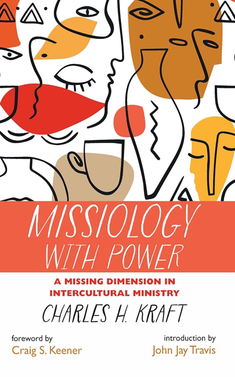 Abstract illustration of diverse faces and symbols representing intercultural ministry.