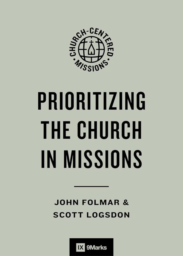 Church-centered missions logo with cross and globe icon, emphasizing church-focused global outreach.